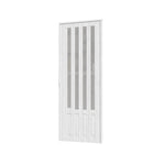 Breeins Magnetic Sliding Pvc Concertina Folding Door With Solid Bottom