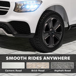 Mercedes-benz Glc Licensed Kids Ride On Car With Remote | White