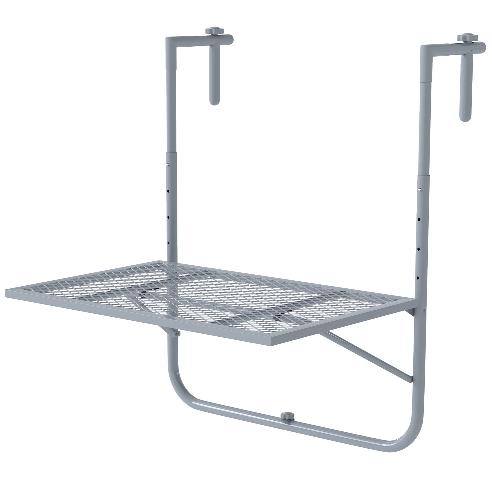 Balcony Hanging Table Wall Mount Adjustable Folding Desk
