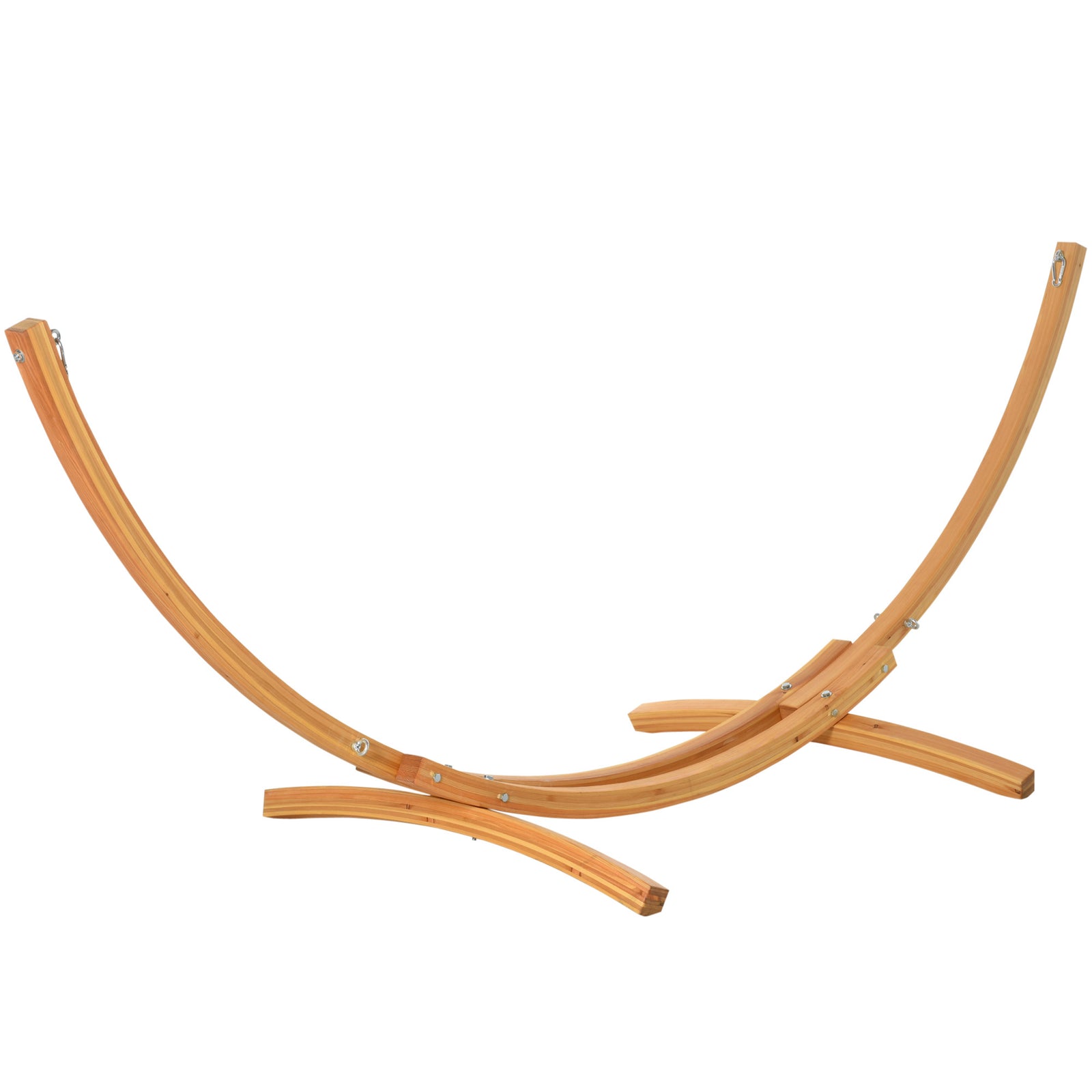 Wooden Universal Hammock Stand Garden Picnic Camp Accessory