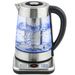 HOMCOM Electric Kettle, 1.7l 3kw Water Kettle With Uk Strix Thermostat