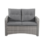 The Leigh 4 Seat Rattan Sofa Lounge Set