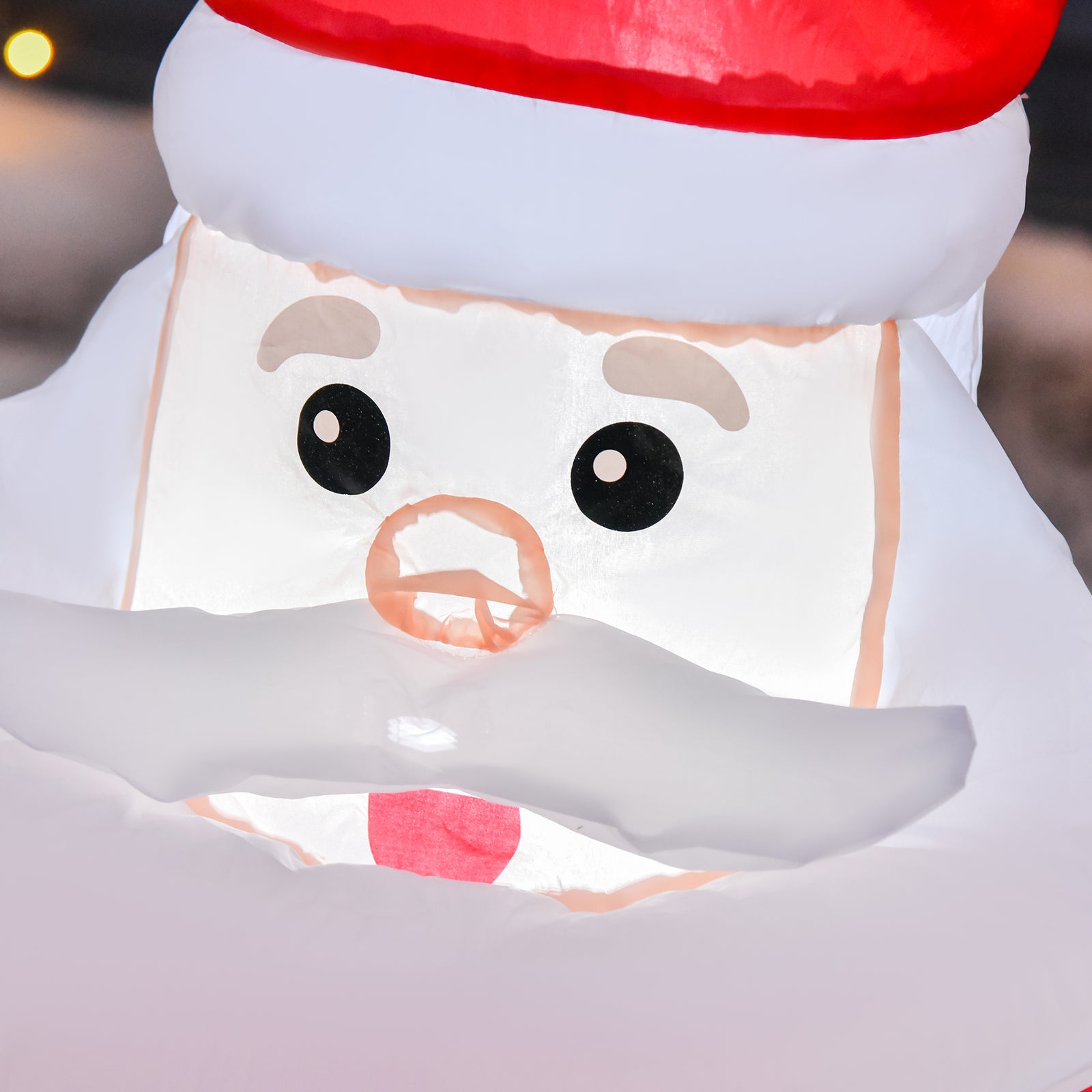 4ft Inflatable Christmas Santa Claus Led Lighted Yard