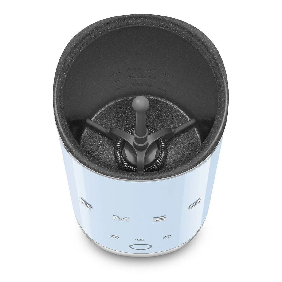 Mff02 50's Style Mini Milk Frother | Baby Blue