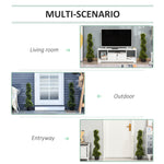 Set Of 2 90cm Artificial Spiral Topiary Trees With Pot