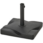 Garden Parasol Base Stand Square Fits Φ32mm, Φ38mm, Φ48mm