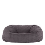 Soul Giant Cord 2-seater Bean Bag Chair | Charcoal
