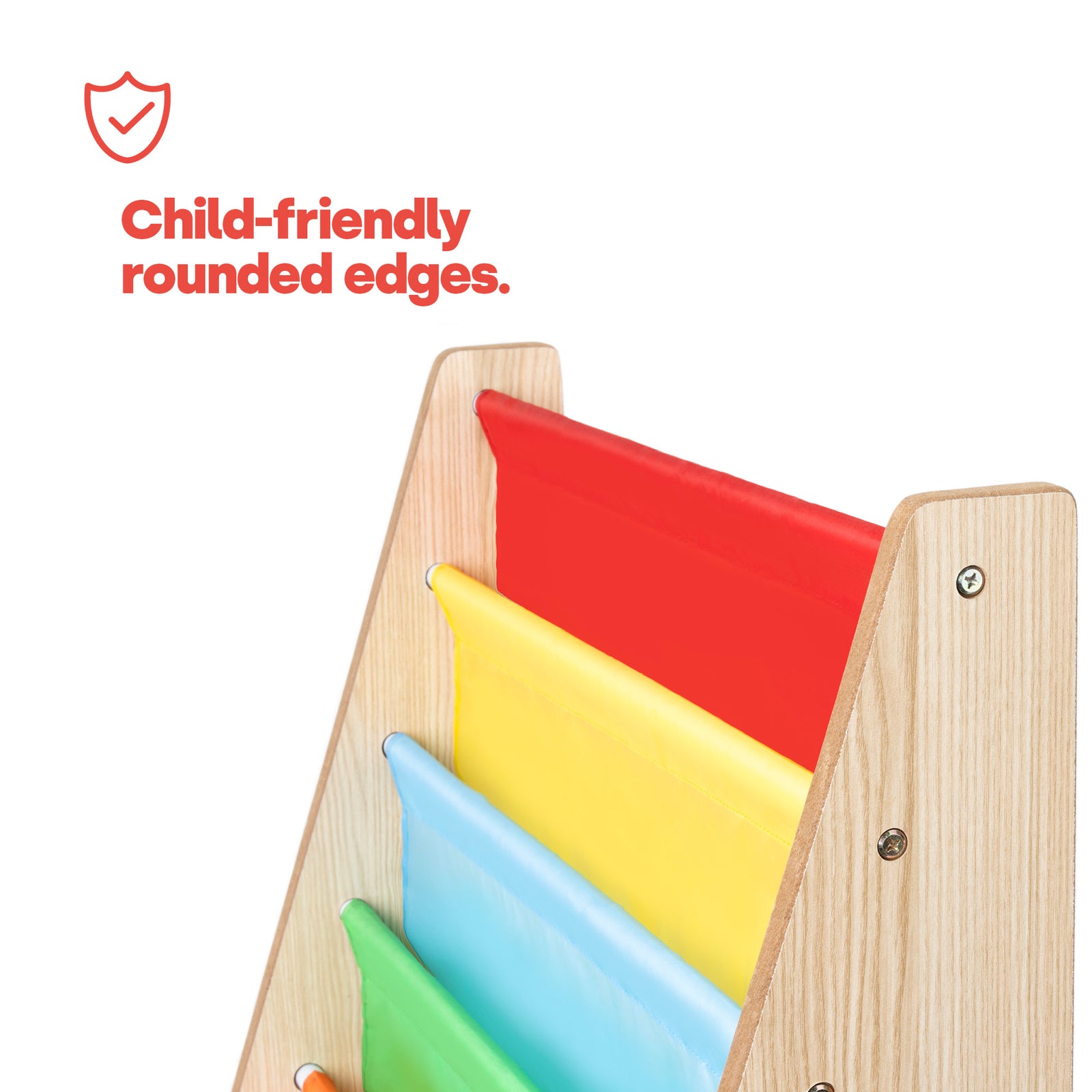 Childrens Bookcase - Rainbow