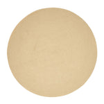 Handmade Woven Braided Oval Rug | 150cm | Linen