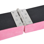Balance Beam Trainer 2.4m Kids Suede | Pink