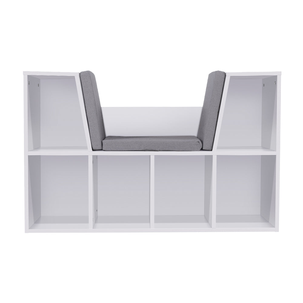 Cozy Kids Bookcase With Reading Seat