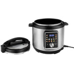 8l Smart Electric Pressure Cooker With Knob & Touch Screen, 1300w Multi Cooker, Non-stick Inner Pot