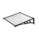 150cm W X 90cm D X 28cm H Door Window Awning Canopy Rain Cover