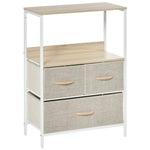 3/4 Drawer Storage Chest Unit Home Shelves Living Bedroom | Medium