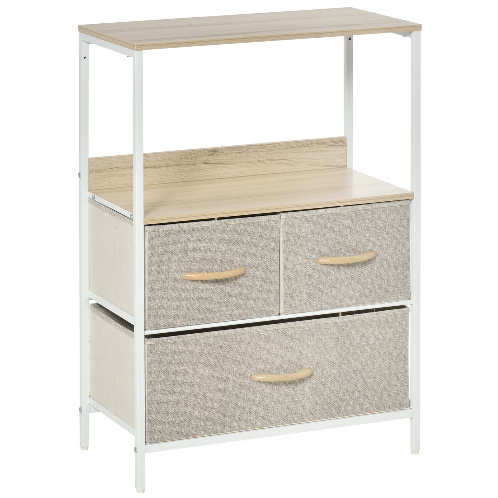 3/4 Drawer Storage Chest Unit Home Shelves Living Bedroom | Medium
