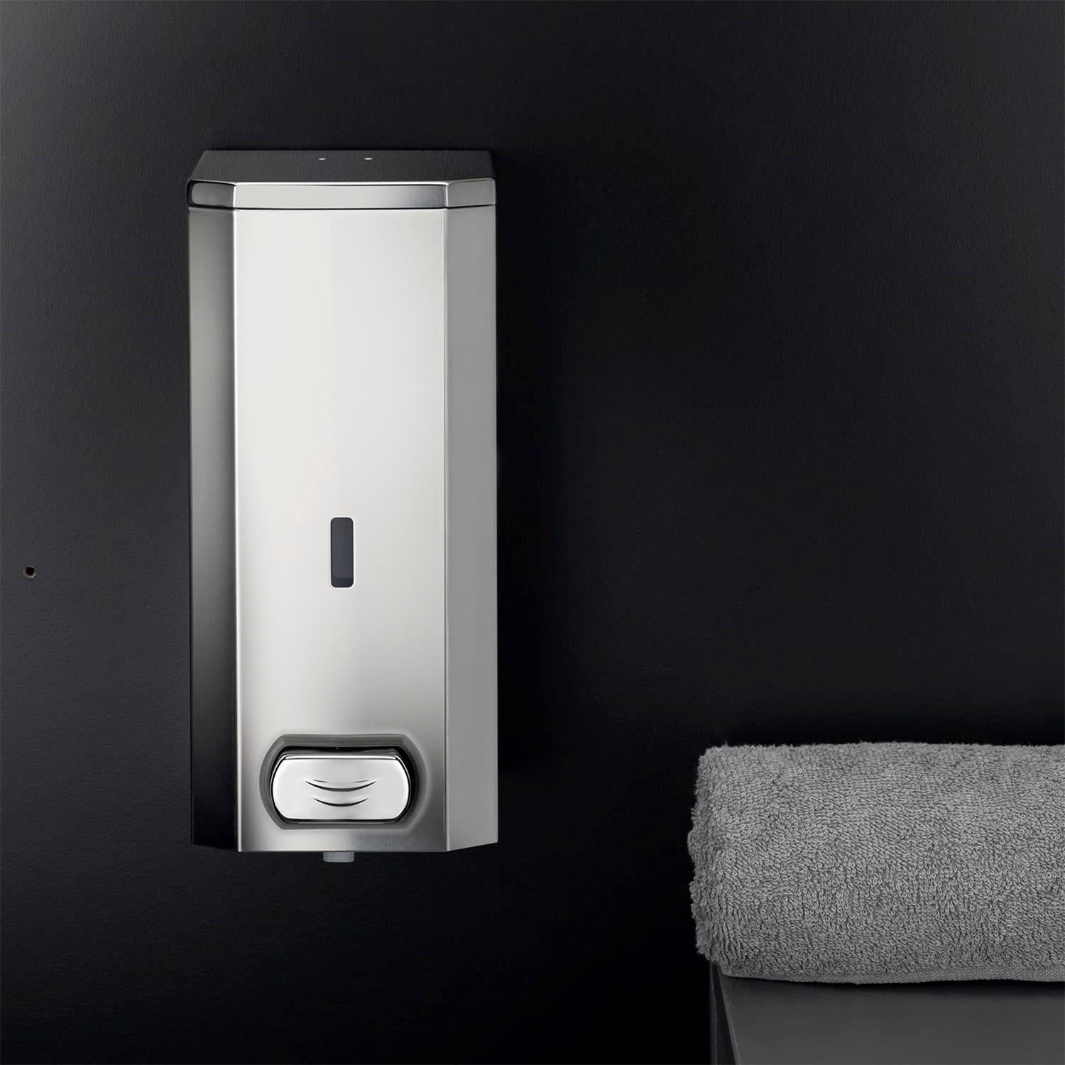 Wall Mounted Soap Dispenser 1.5l Soap Pump Steel Architect Collection