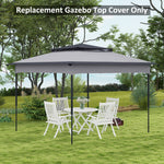 2-tier Gazebo Cover Replacement, 30+ Uv Protection