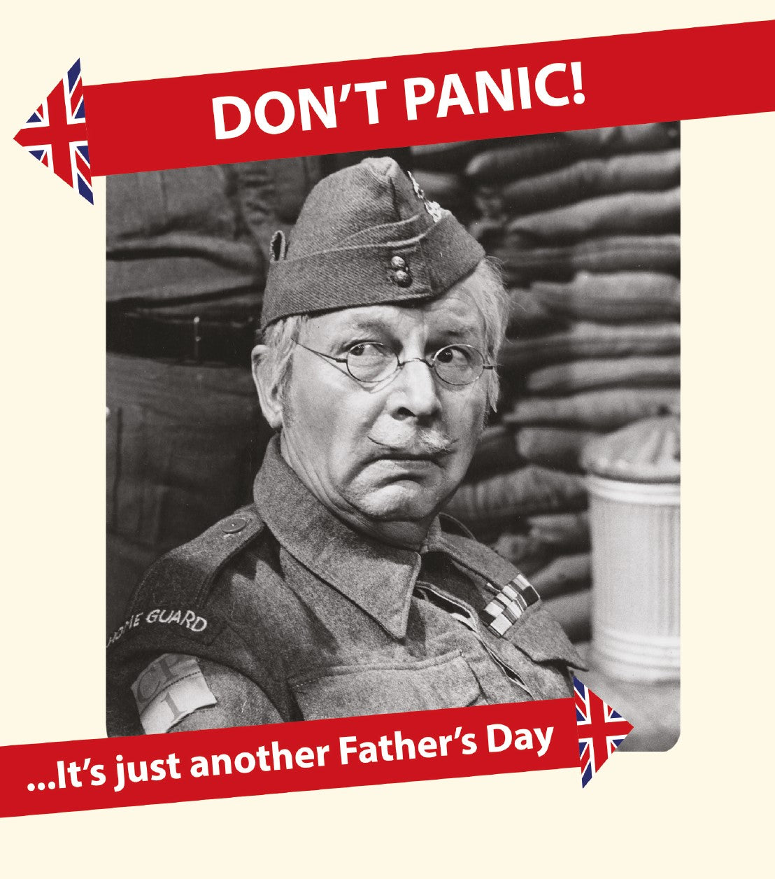 Don't Panic!' Father's Day Card Official Product