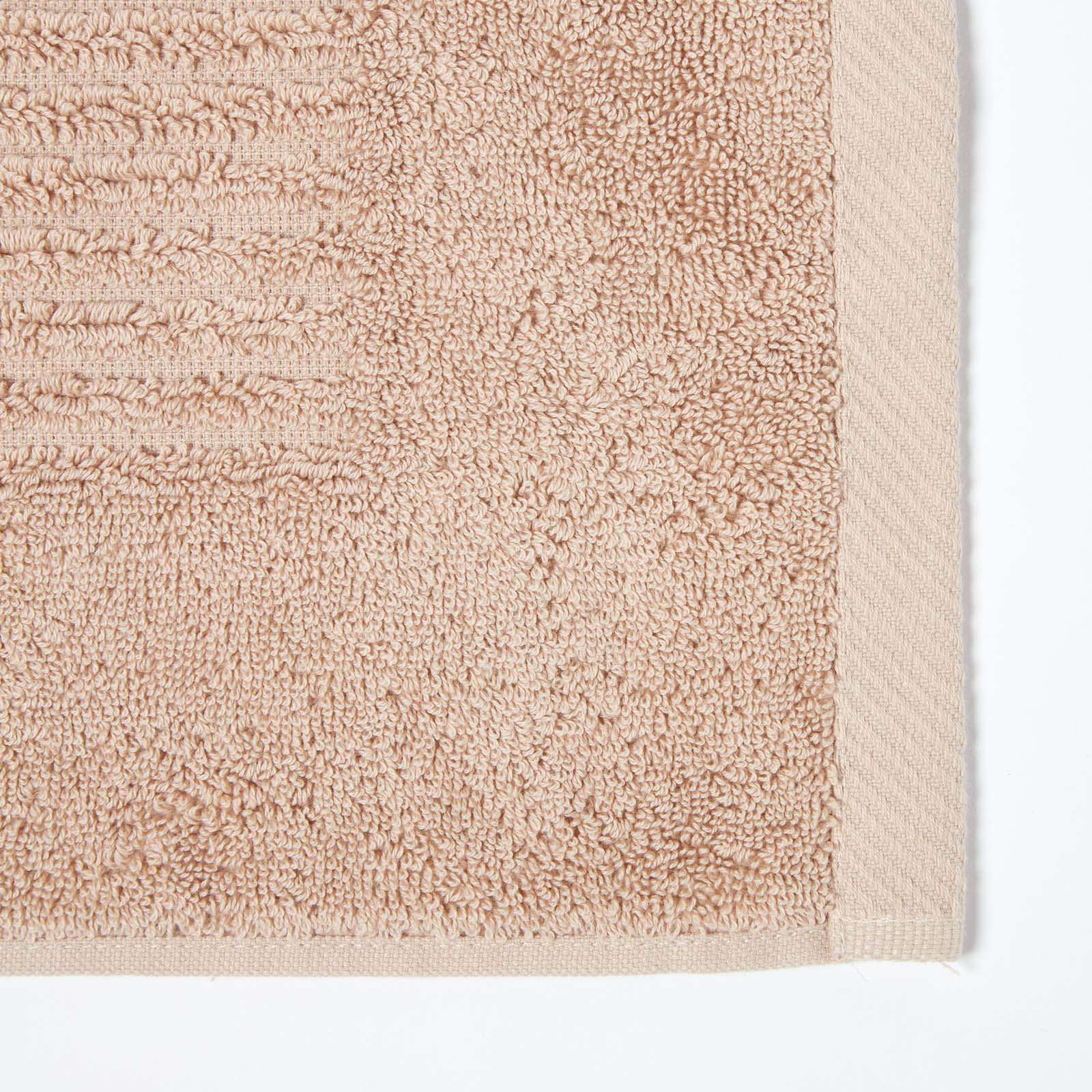 Imperial Plain Turkish Cotton Bath Mat | 50 x 80cm | Stone