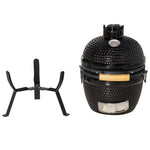 Ceramic Bbq Grill, Japanese Egg | Black