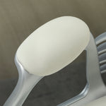 Office Chair with Adjustable Height Tilt Function | Cream