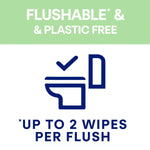 Andrex Washlets Ultra Care Biodegradable & Flushable Toilet Wipes, 24 Pack