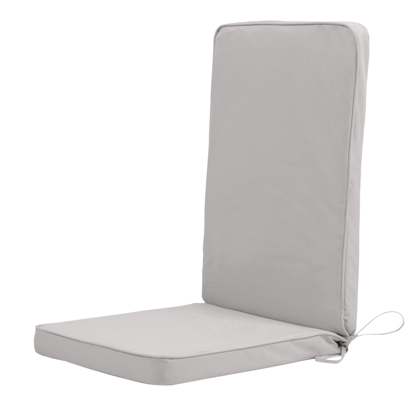 Charcoal Grey High Back Cushion Set Of 2