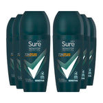 Men Sensitive Anti-perspirant 72h Nonstop Protection Roll On Deo, 6pk, 50ml | 6