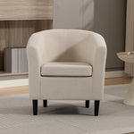Beulah Fabric Accent Chair | Beige