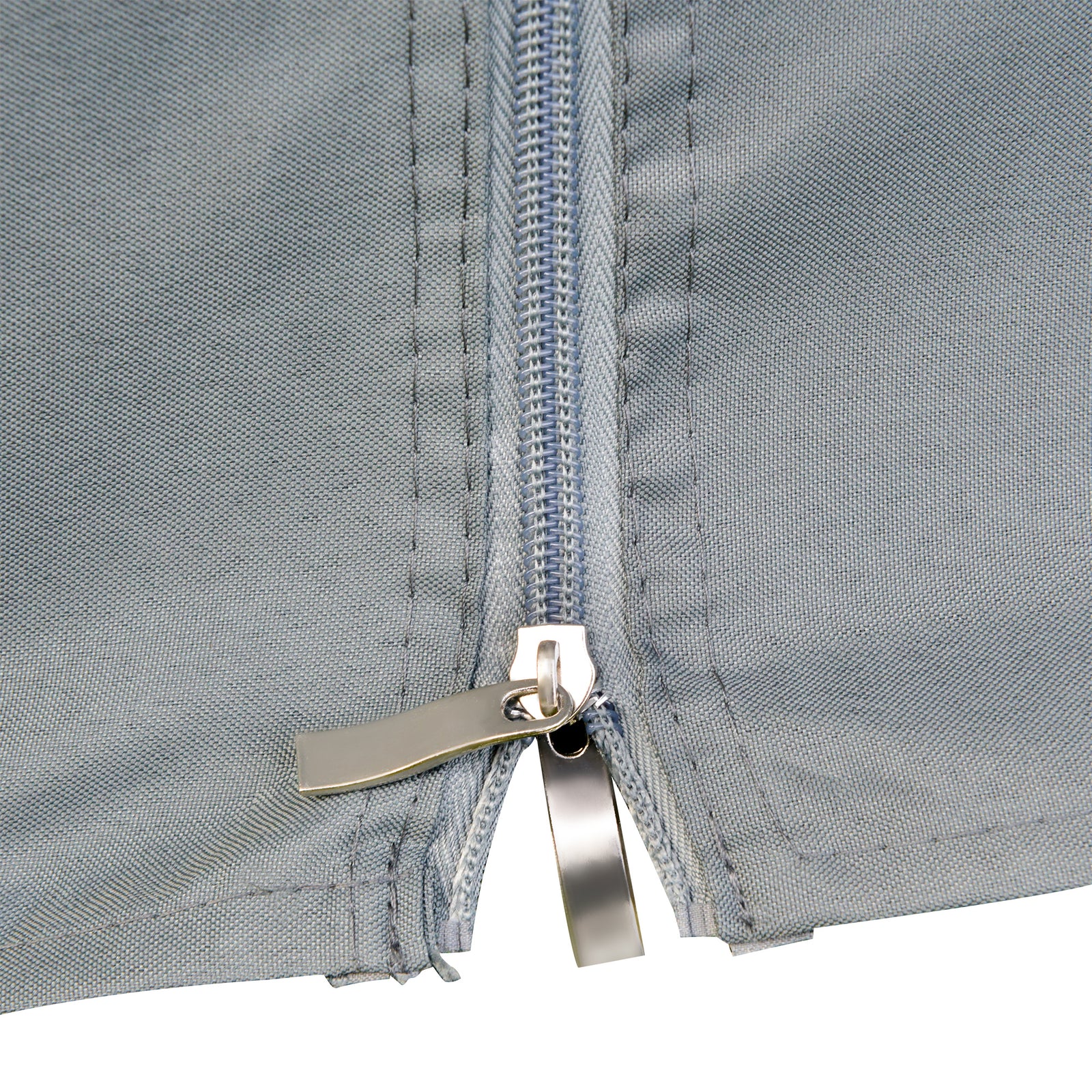 3 X 4m Outdoor 2-tier Steel Frame Gazebo W/ Curtains Outdoor | Gray