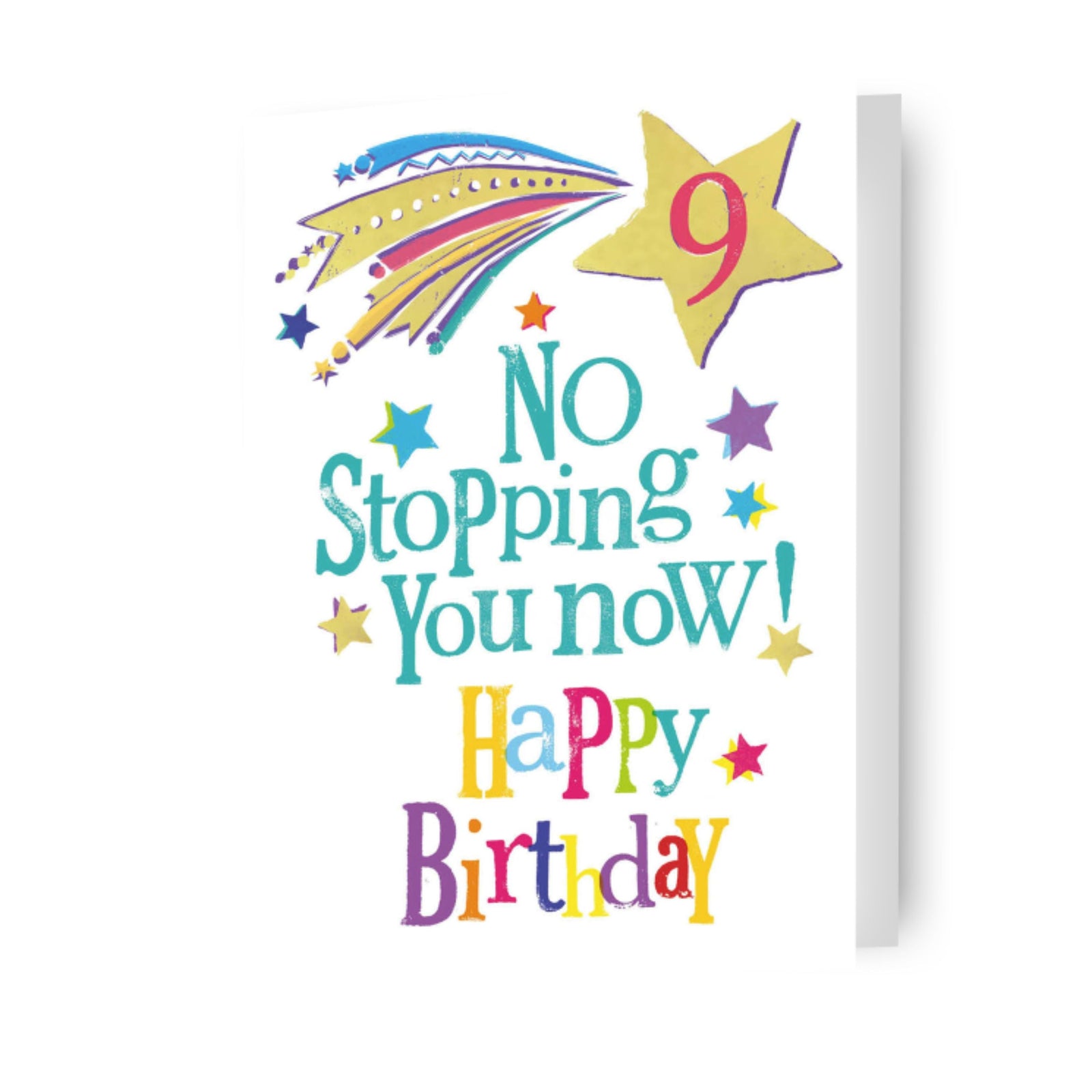 Age 9 Birthday Card Official Product