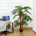 120cm Artificial Palm Tree Decorative Plant With 19 Leaves
