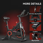 SPORTNOW Exercise Bike, Stationary Bike With Adjustable Magnetic Resistance