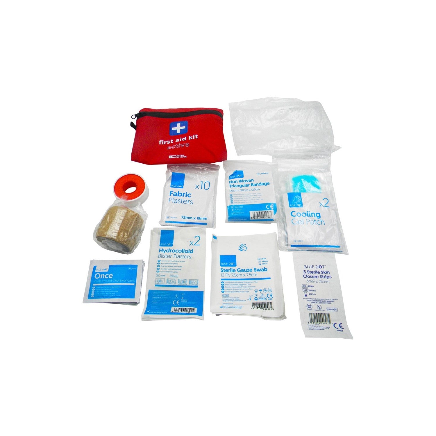Active First Aid Kit | One Size | Red