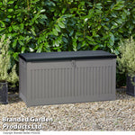 Garden_Gear 270-Litre Lockable Garden Storage with Sit on Lid