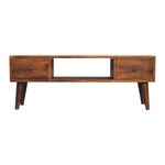 Solid Wood Classic Chestnut Coffee Table