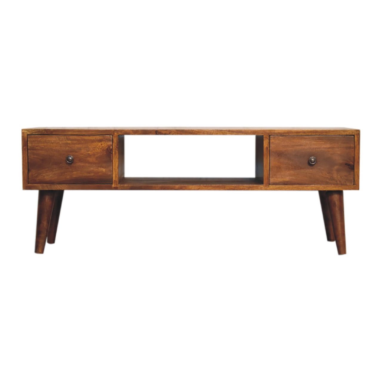 Solid Wood Classic Chestnut Coffee Table