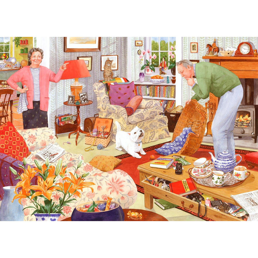 Where Are My Glasses - 1000 Piece Jigsaw Puzzle For Adults