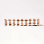 Cotton Thick Striped Floor Cushion | 50cm x 50cm | Beige