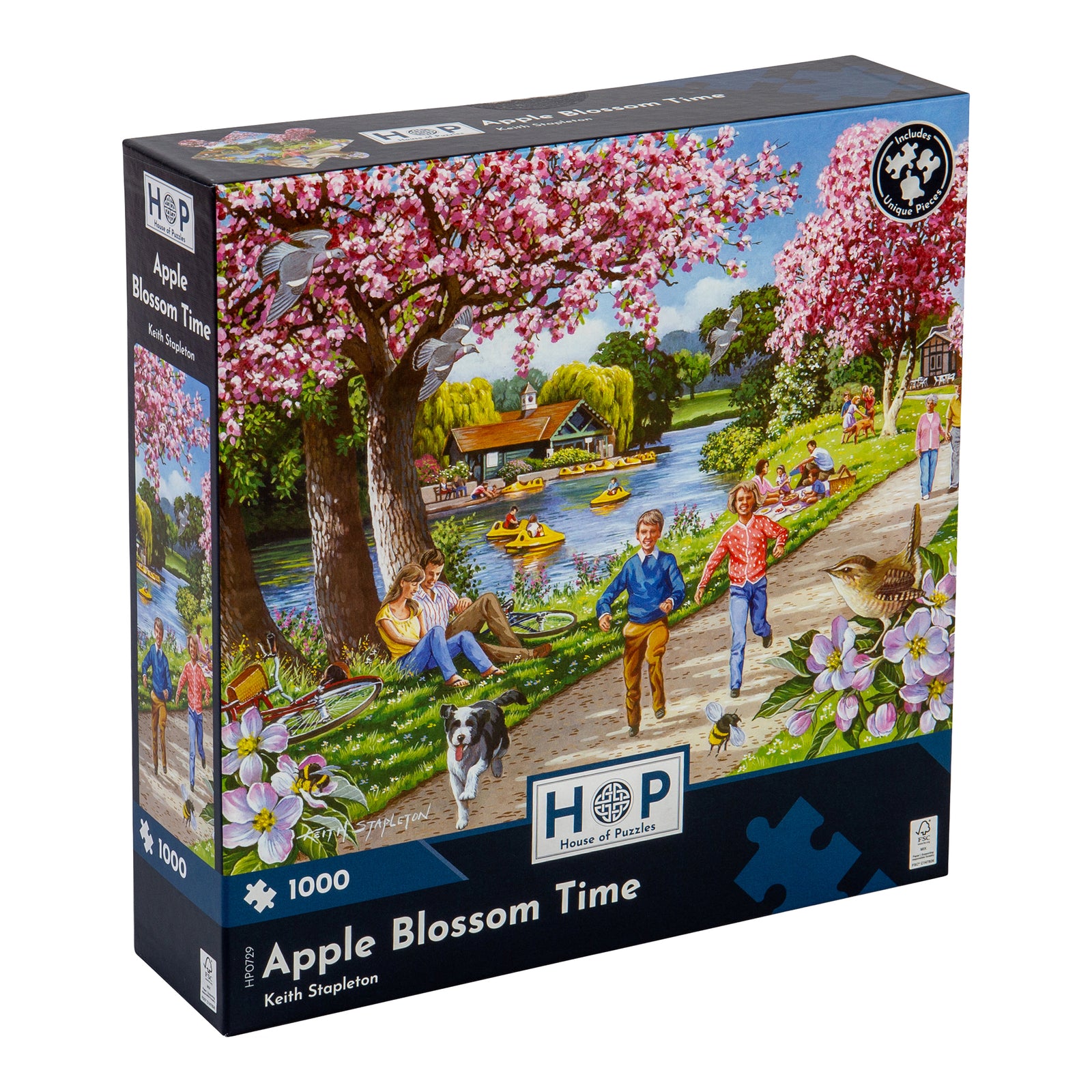 Apple Blossom Time Jigsaw - 1000 Piece Jigsaw Puzzle For Adults