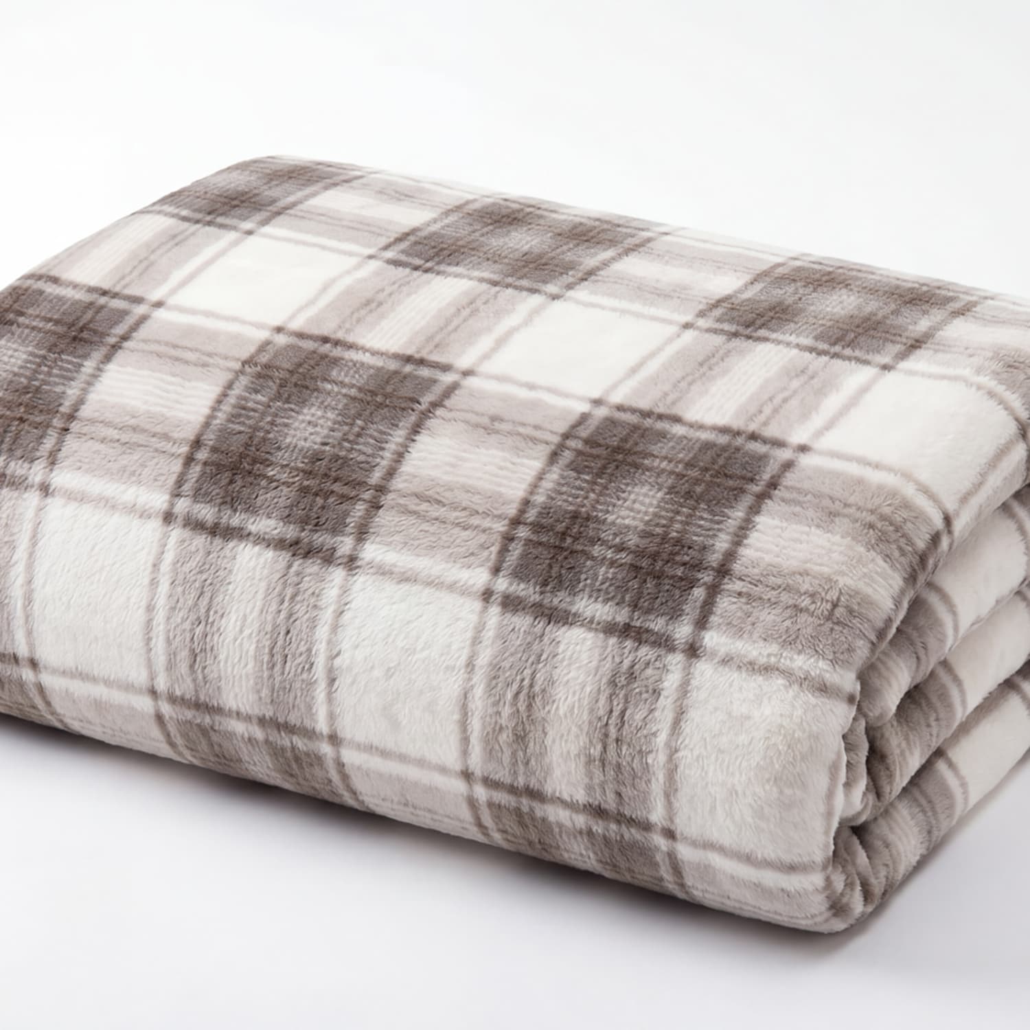 Deyongs Coco Touch Heavyweight Fleece Throw – Classic Check Blanket
