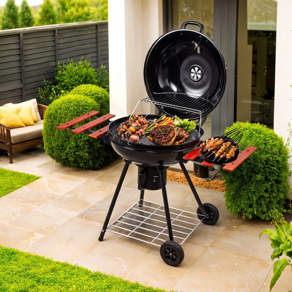 Portable Kettle Charcoal Bbq Grill