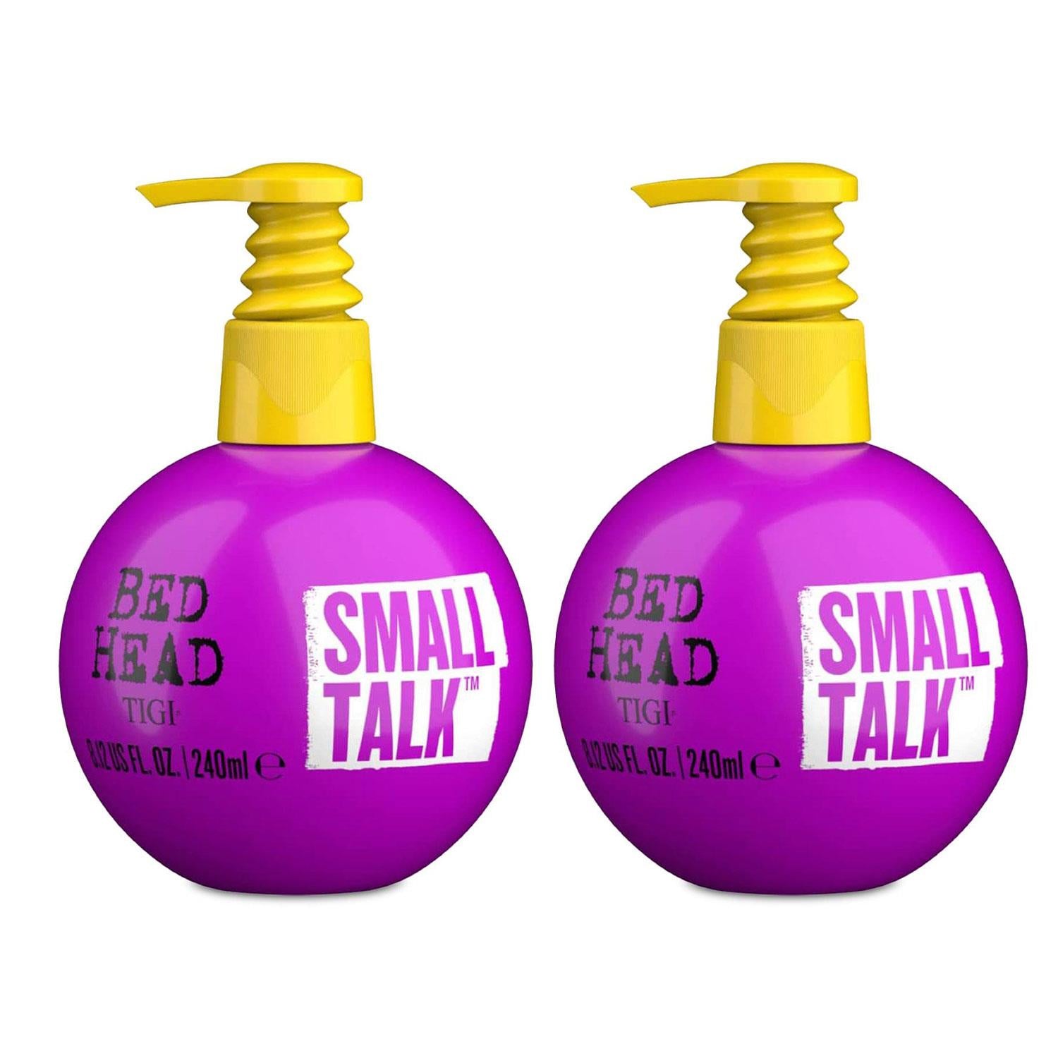 Bedhead By  Small Talk Thickifier Energizer Stylizer Hair Volume Cream,240ml, 2pk