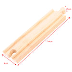 Bigjigs Toys 4 Medium Straight Tack Pieces for Wooden Train Sets