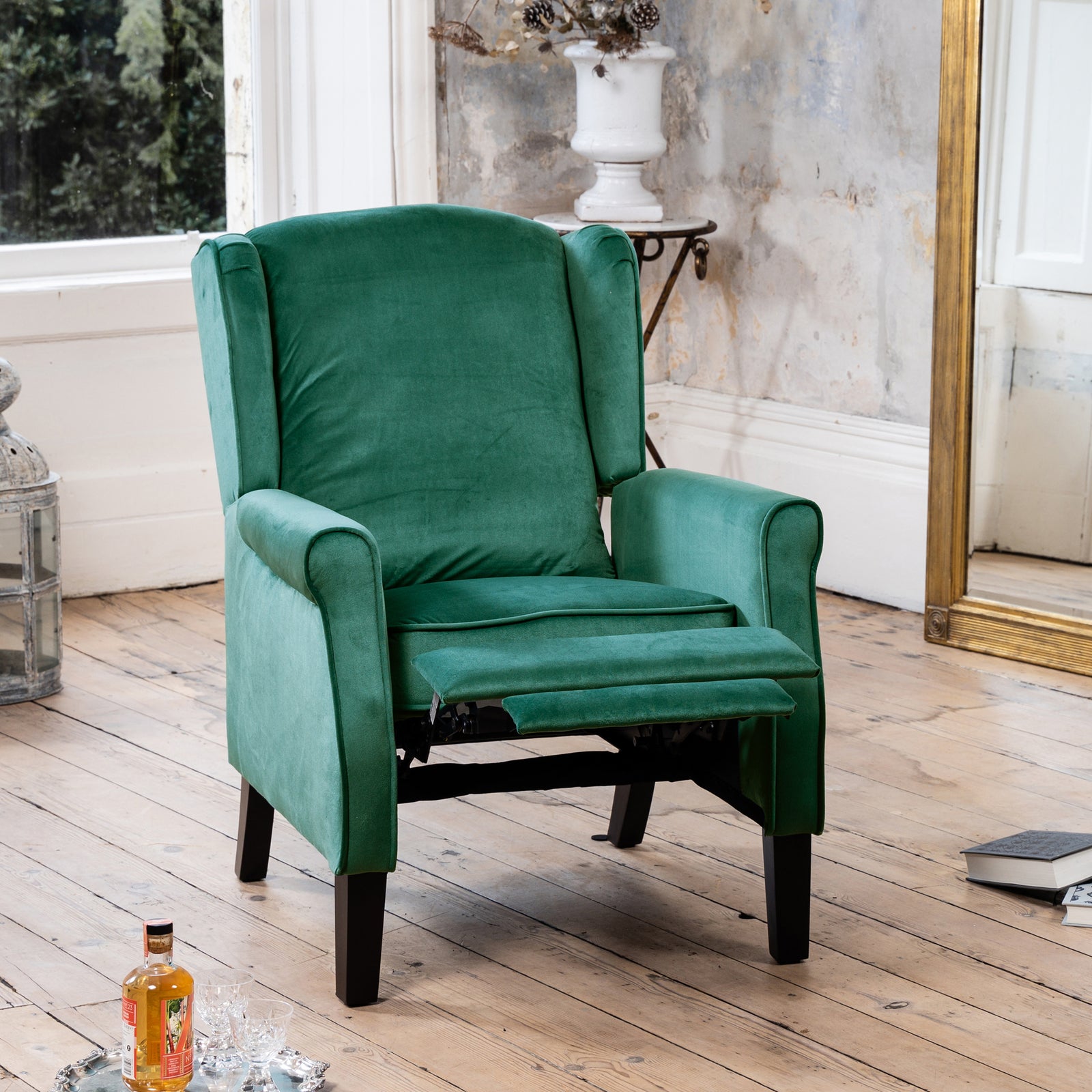 Barksdale Recliner Armchair | Green