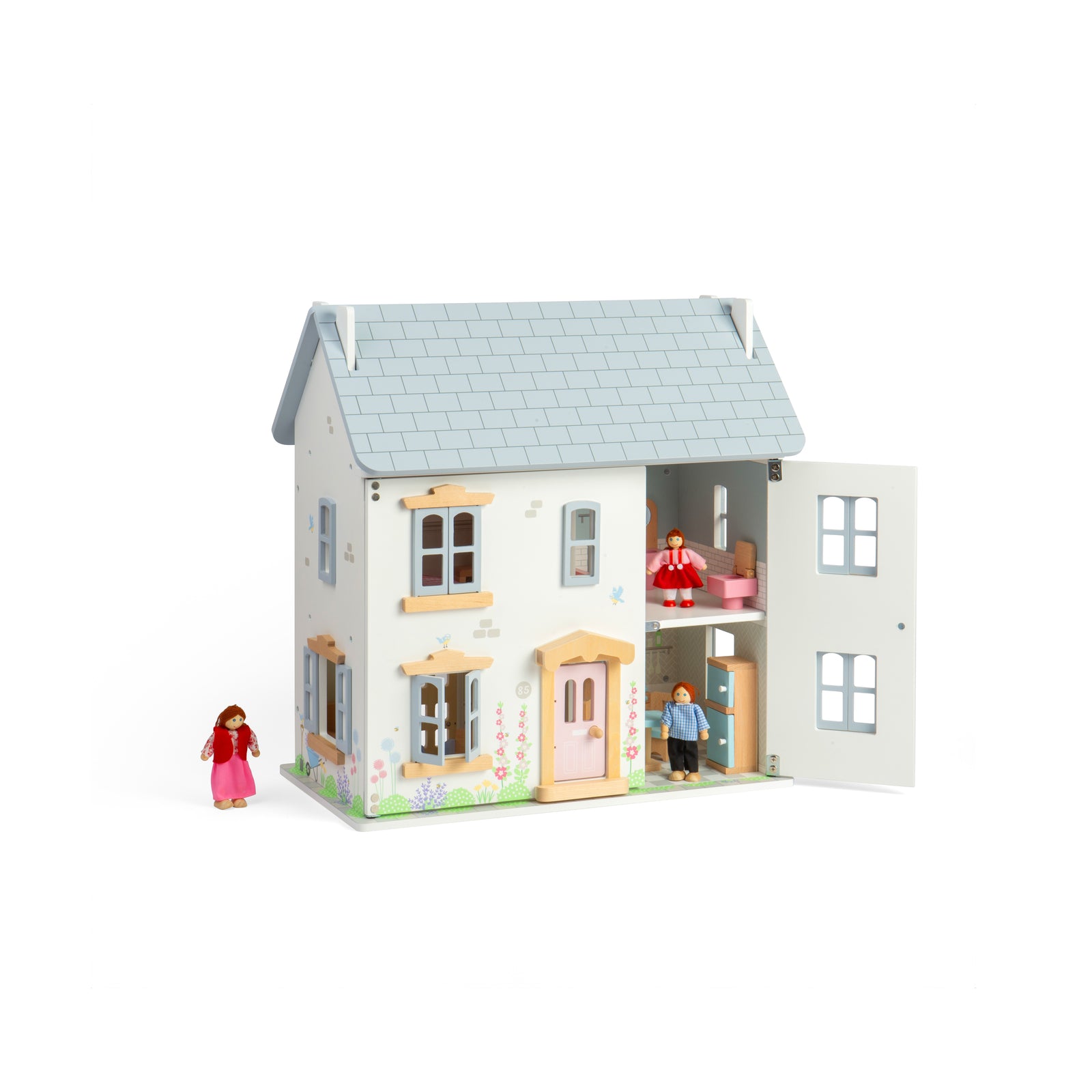 Wooden Summer Cottage Doll's House