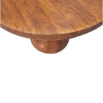 Solid Mango Wood Chestnut Central Ball Table