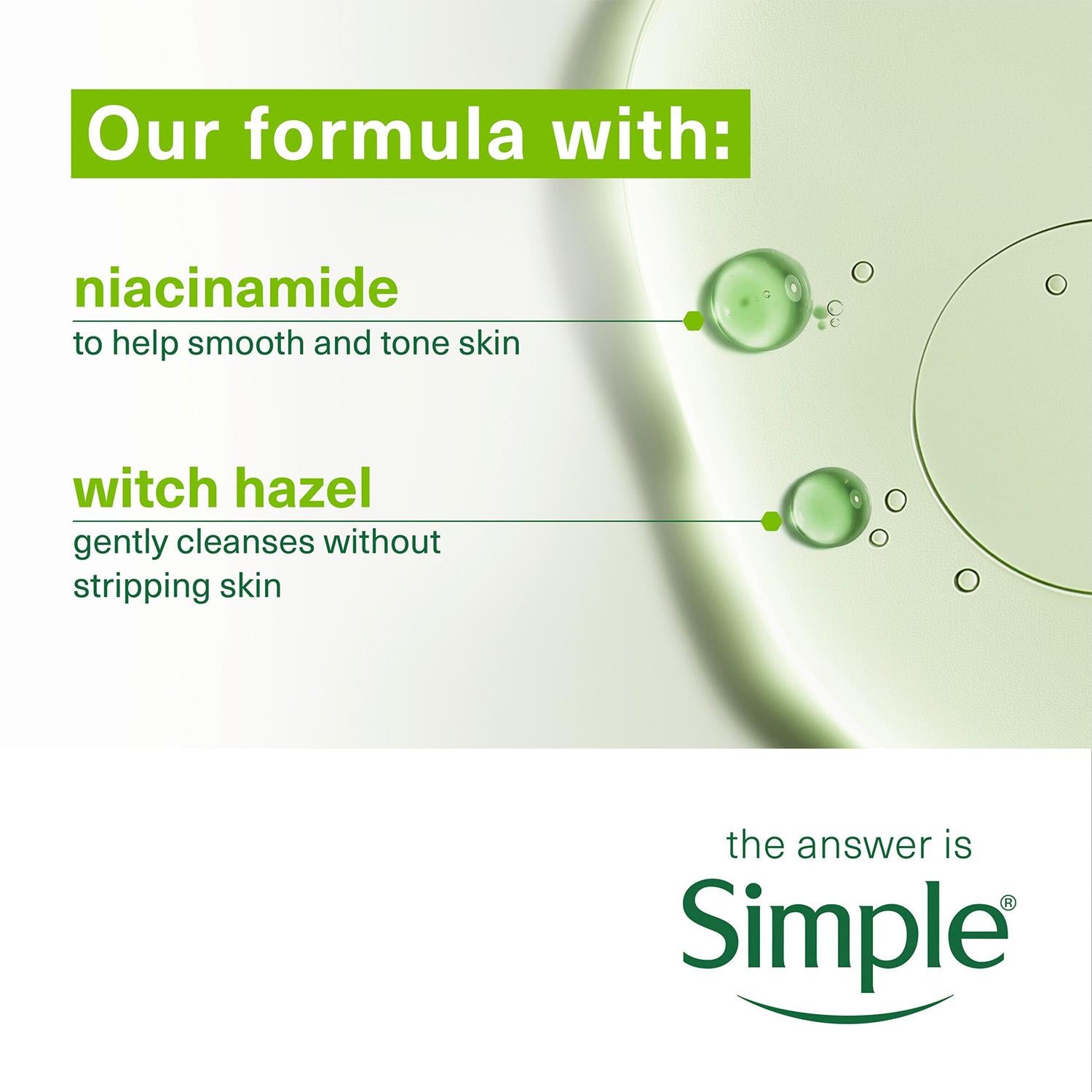 Simple Purifying Cleansing Lotion 200ml & Soothing Toner Bundle