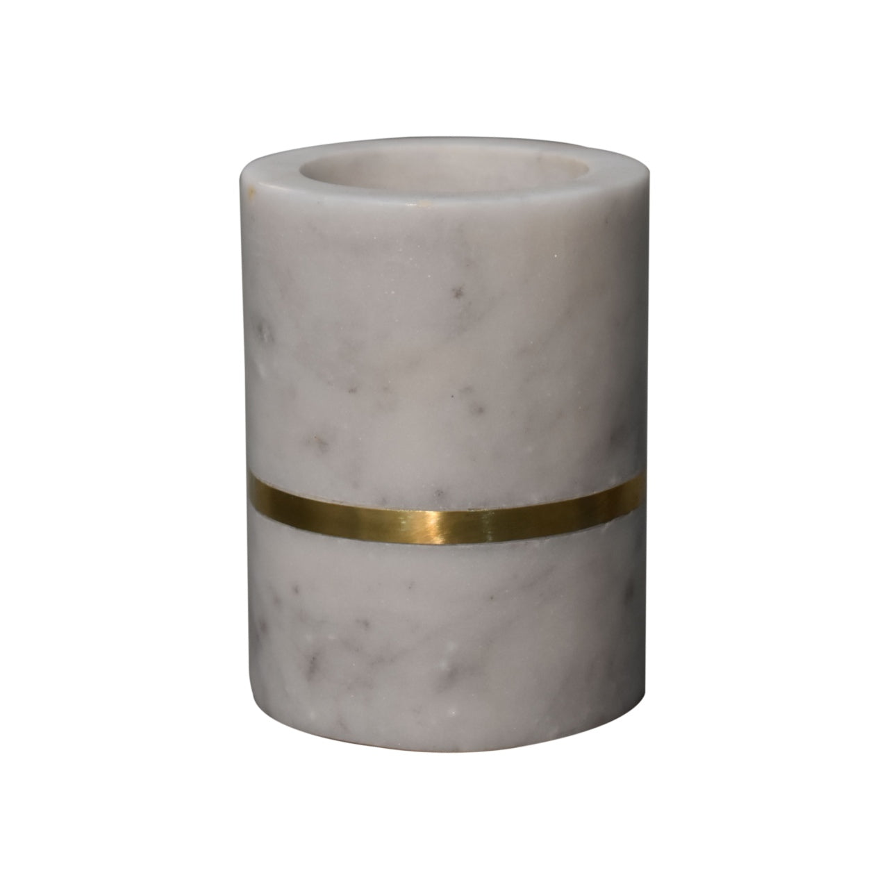 Brass Inlay Bathroom Set Of 5
