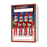 Personalise Christmas Card With Sticker Sheet Official Product